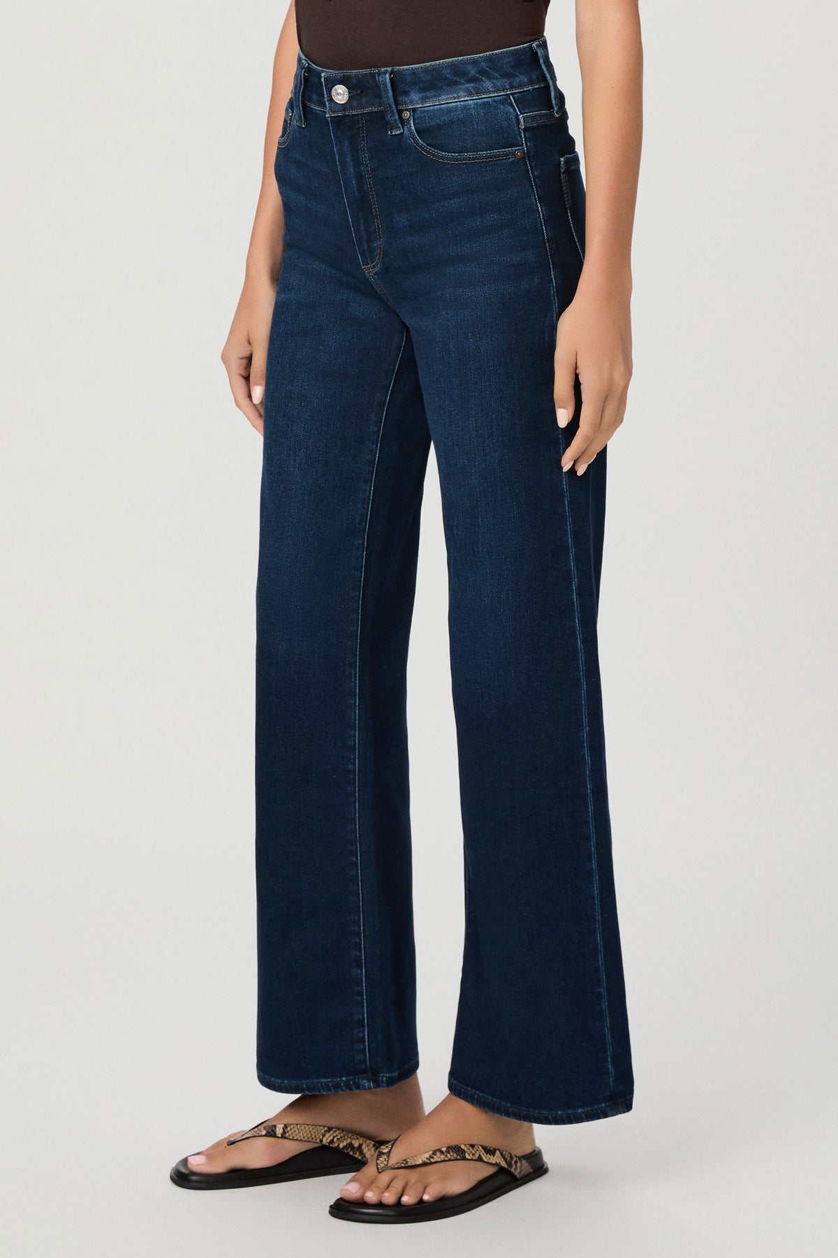 Paige Anessa 31" Wide Leg Jean - Amagansett