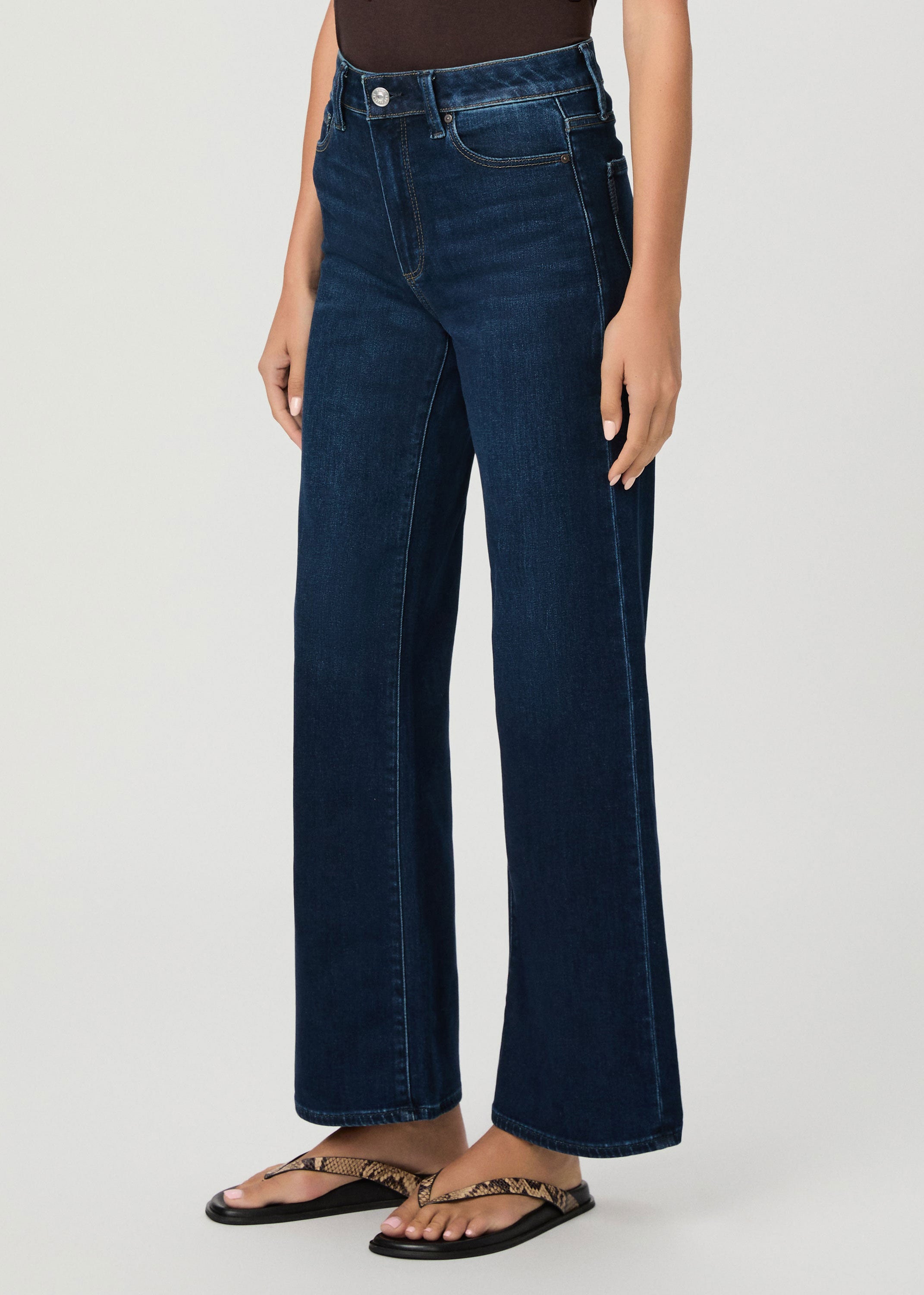Paige Anessa 31" Wide Leg Jean - Amagansett