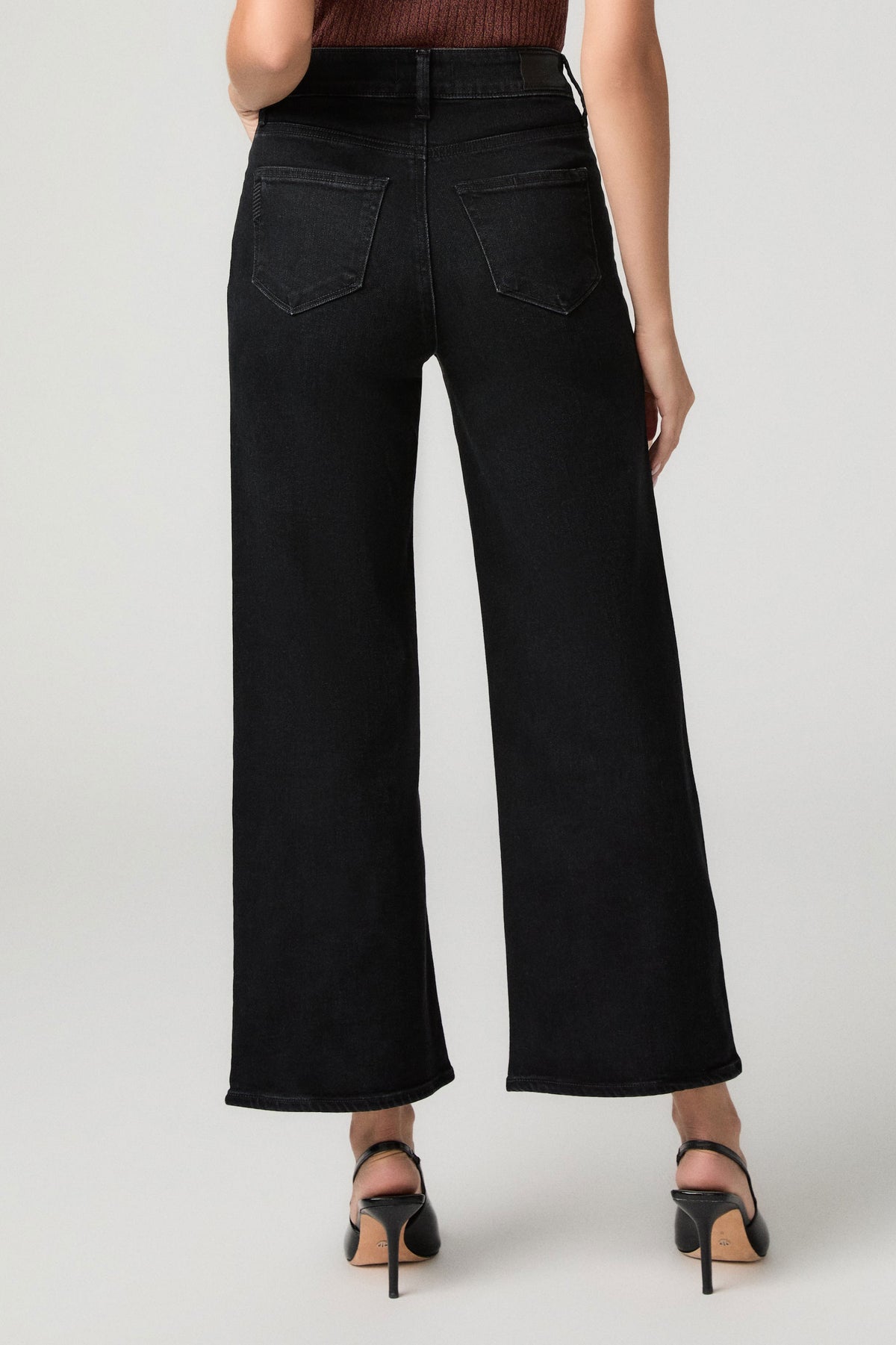 Paige Anessa Wide Leg Jeans - Yacht Club