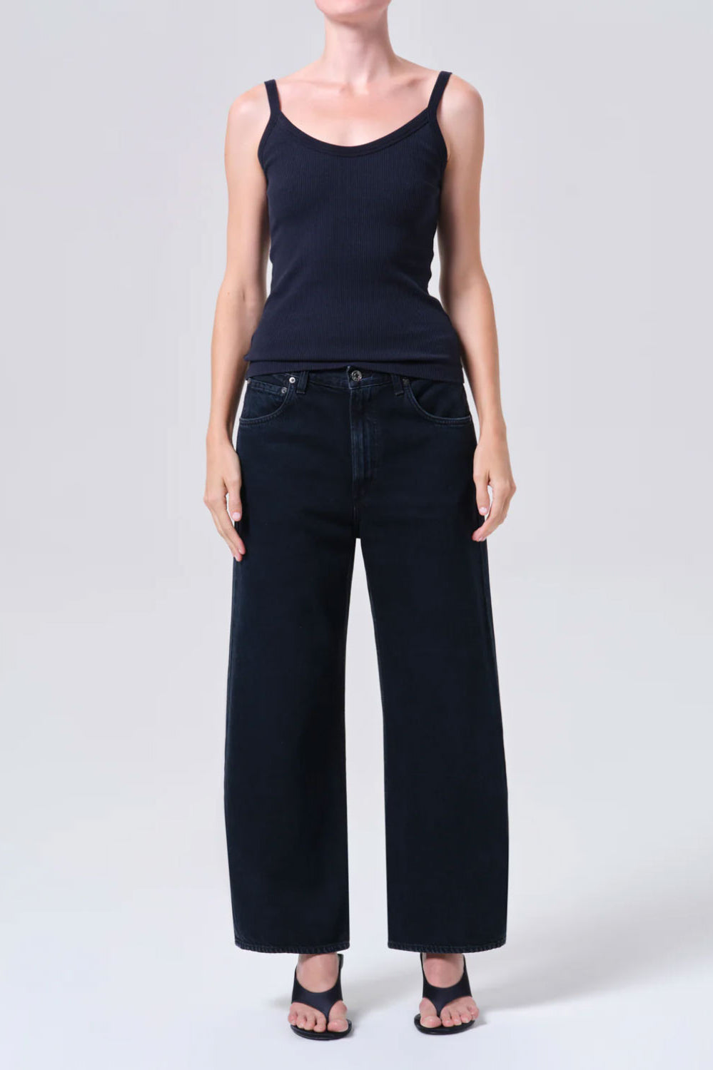 Agolde Low Curve Jean Crop - Crushed