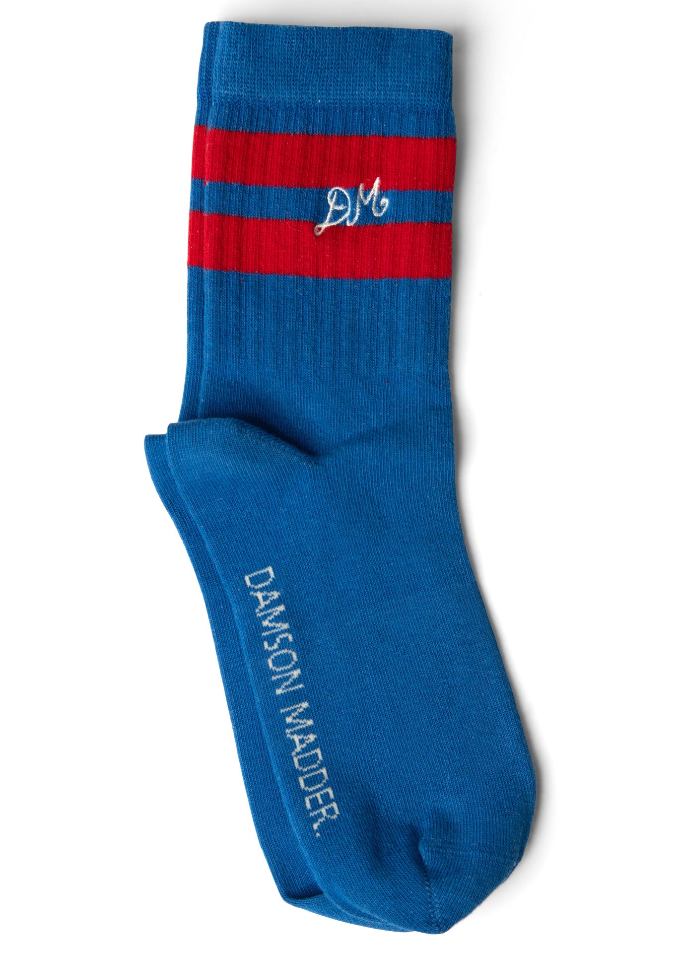 Damson Madder Sporty Socks - Blue