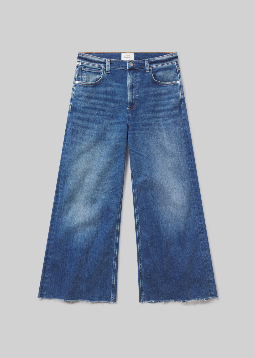 Citizens of Humanity Lyra Wide Leg Crop Jeans - Ambry