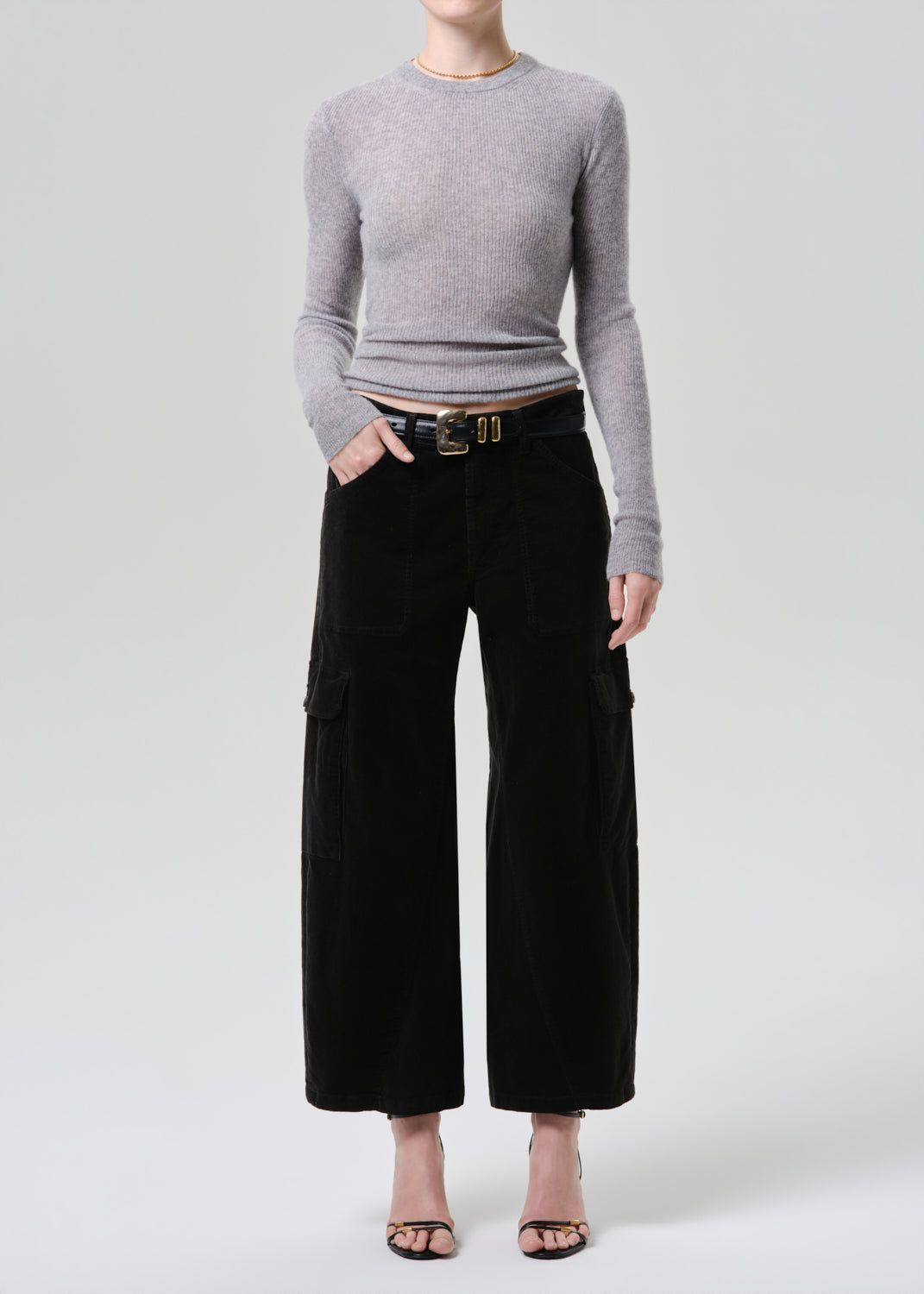 Citizens of Humanity Thassos Twisted Seam Utility Corduroy Pant - Costes