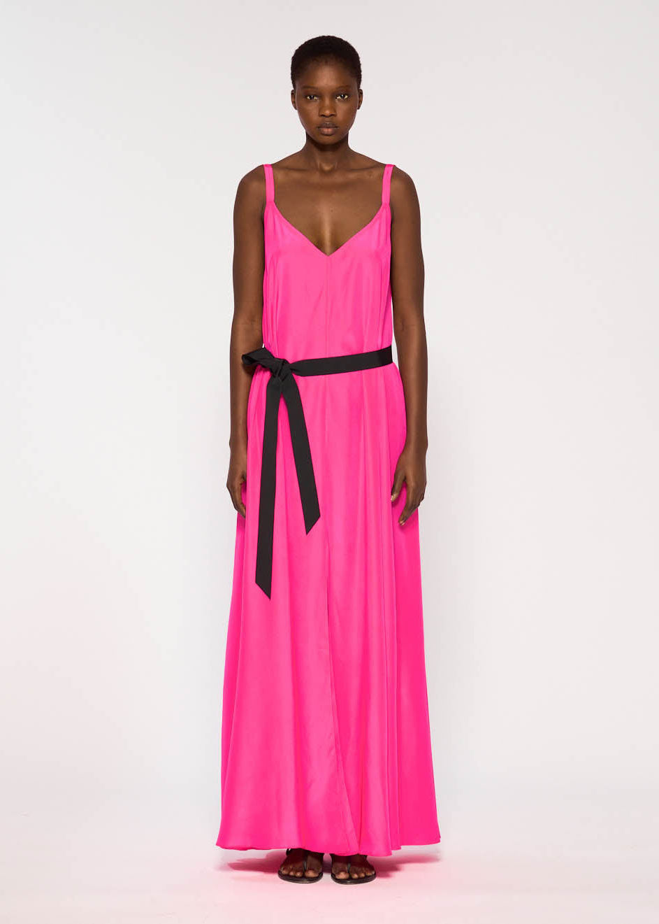 Serena Bute Ibiza Dress - Shocking Pink