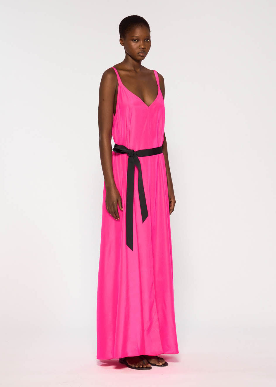 Serena Bute Ibiza Dress - Shocking Pink