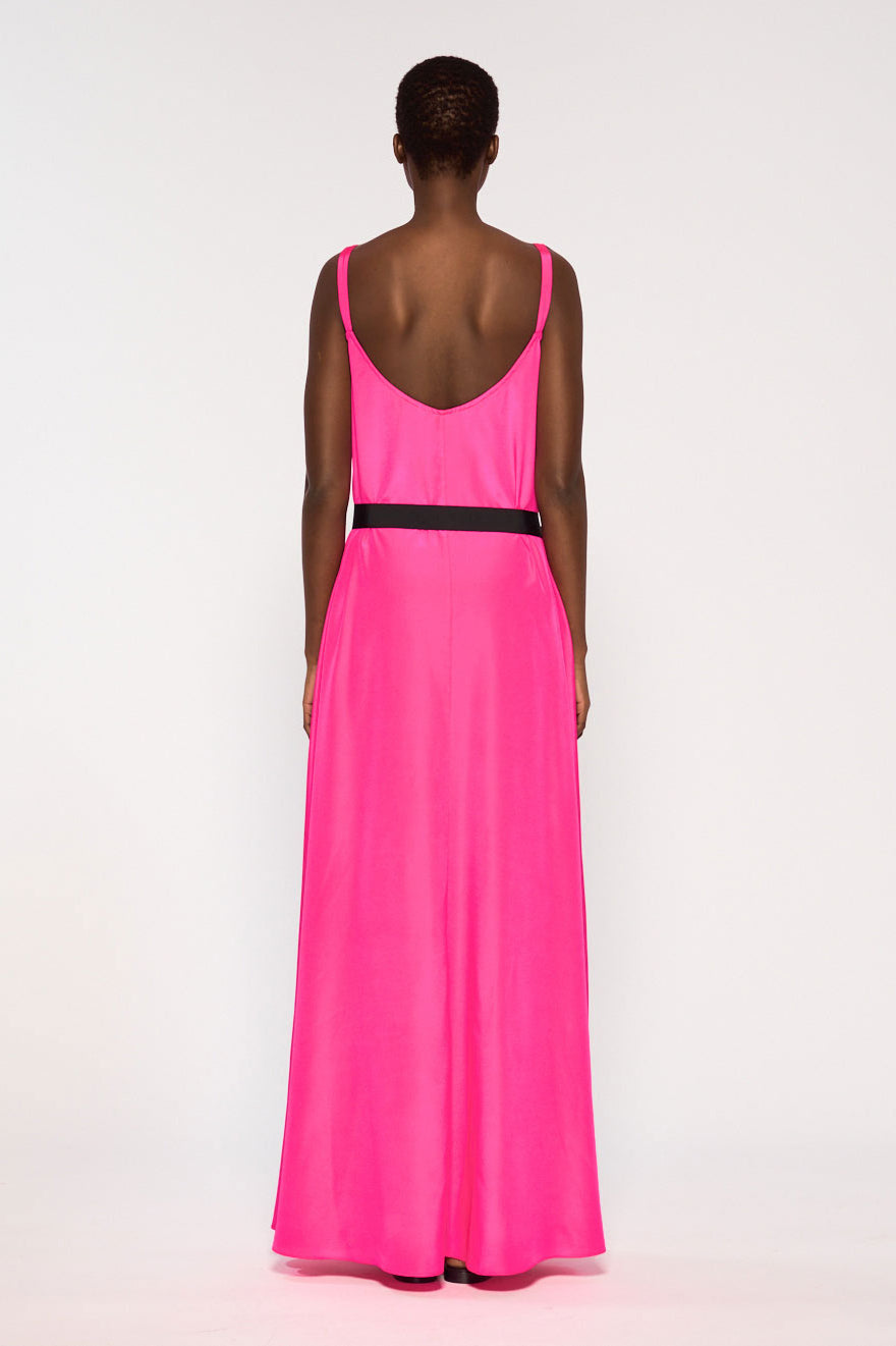 Serena Bute Ibiza Dress - Shocking Pink