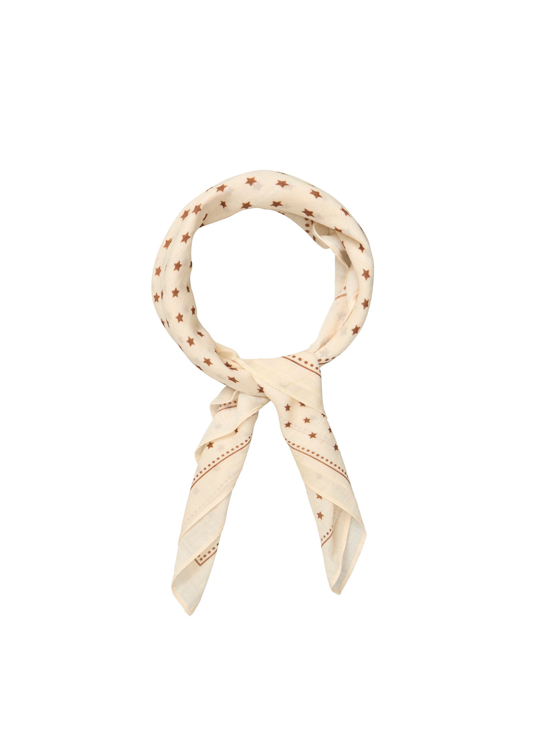 BeckSöndergaard Starlia Cotta Scarf - Birch White