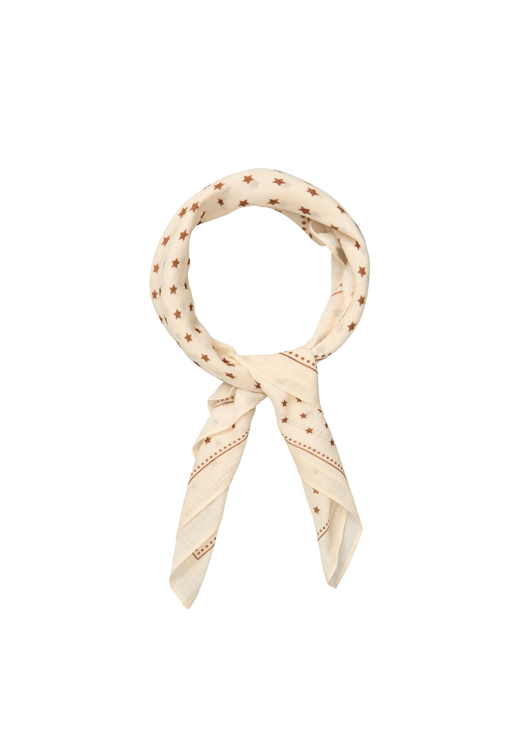 BeckSöndergaard Starlia Cotta Scarf - Birch White