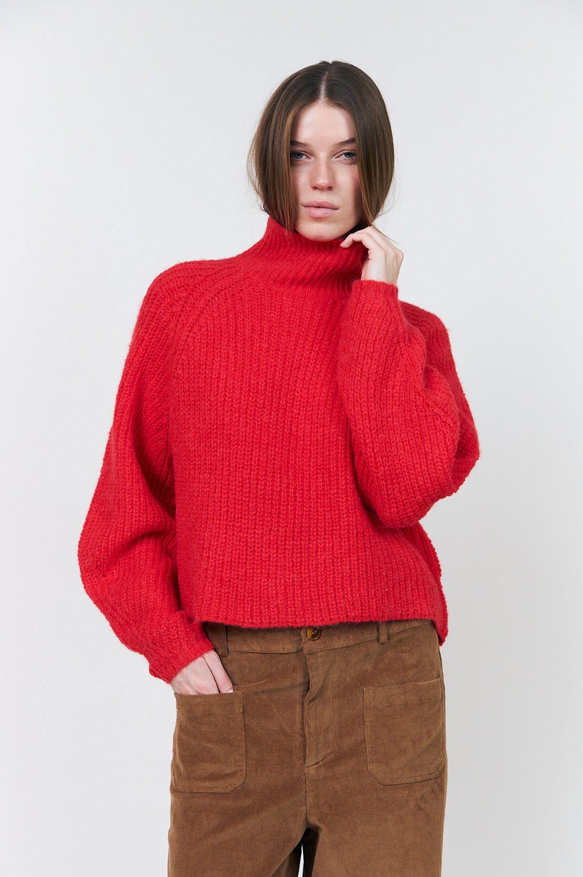 Lollys Laundry ElioLL Knit Jumper - Red