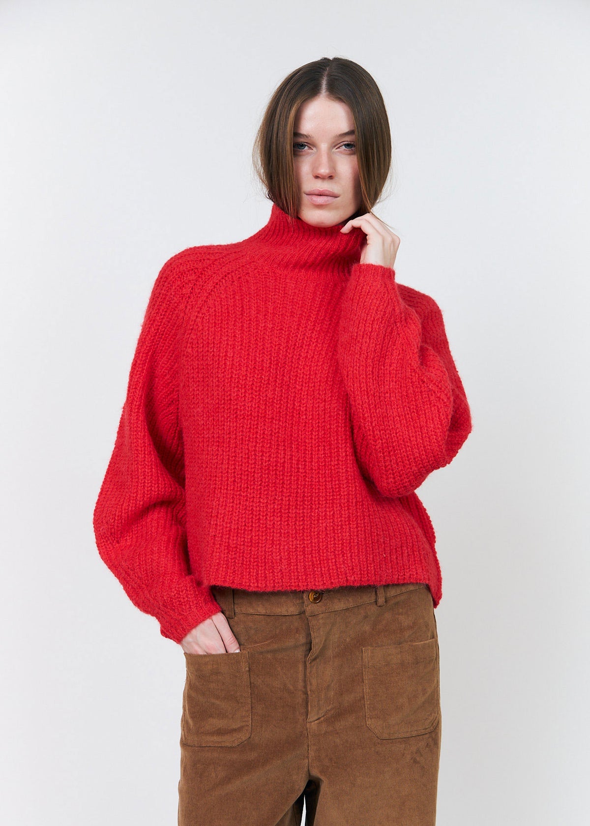 Lollys Laundry ElioLL Knit Jumper - Red