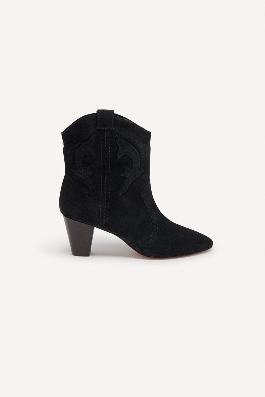 ba&sh - Casey Ankle Boots - Black