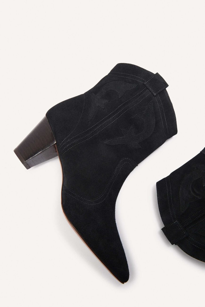 ba&sh - Casey Ankle Boots - Black