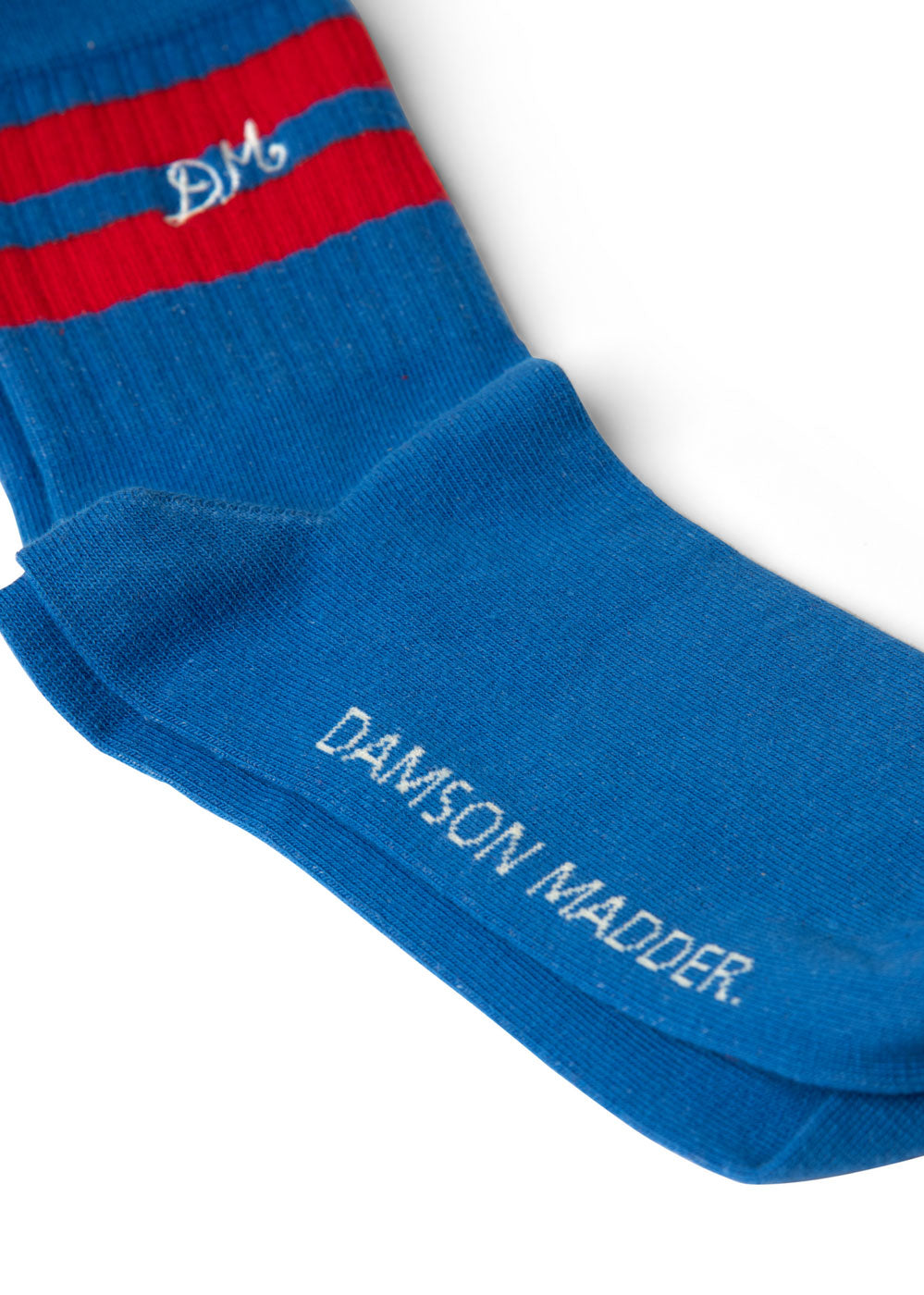 Damson Madder Sporty Socks - Blue