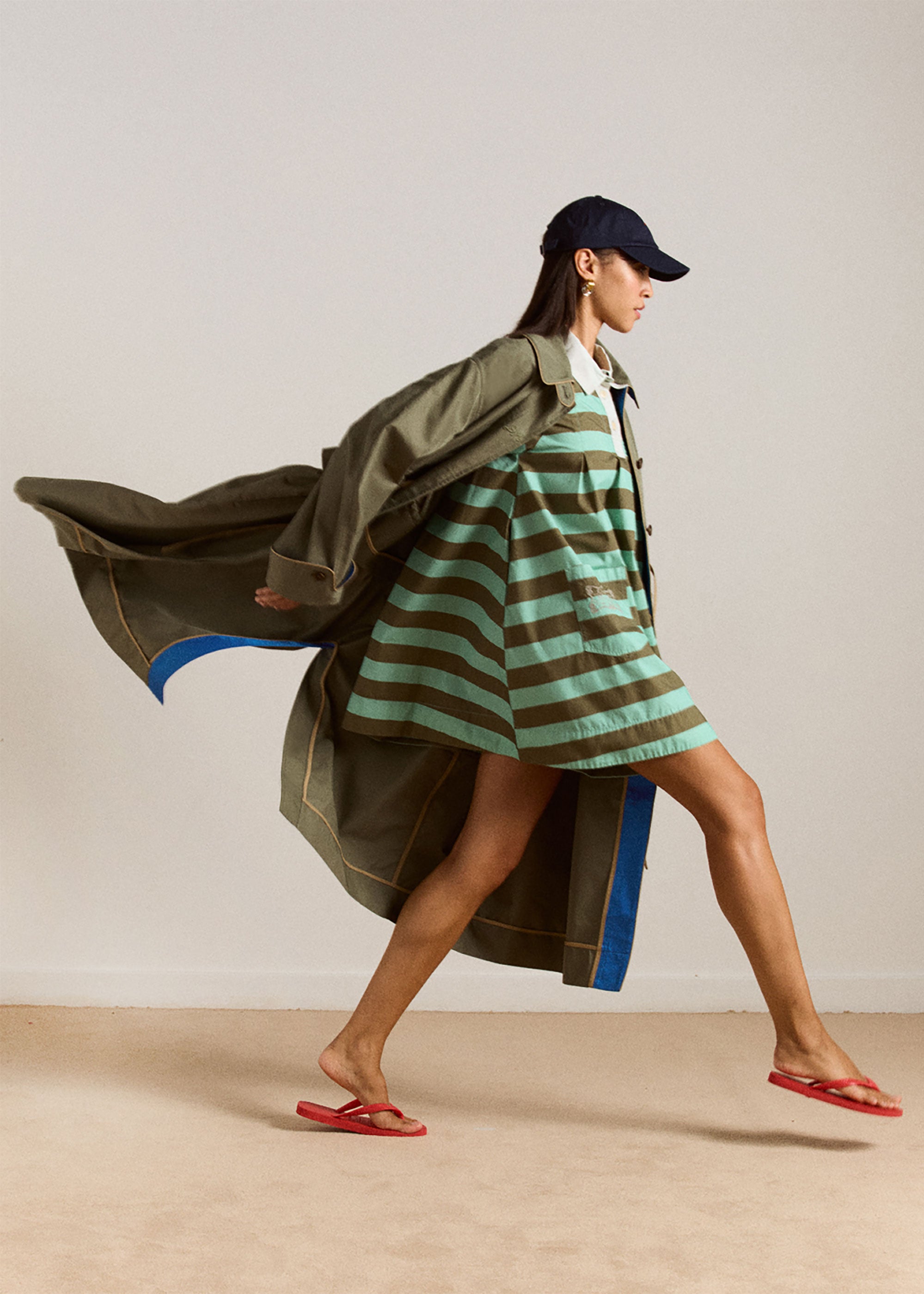 Damson Madder Maggie Mini Polo Dress