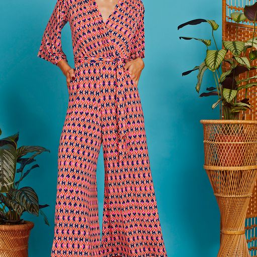ONJENU - Laurie Jumpsuit Demi Sleeve - Dream Orange