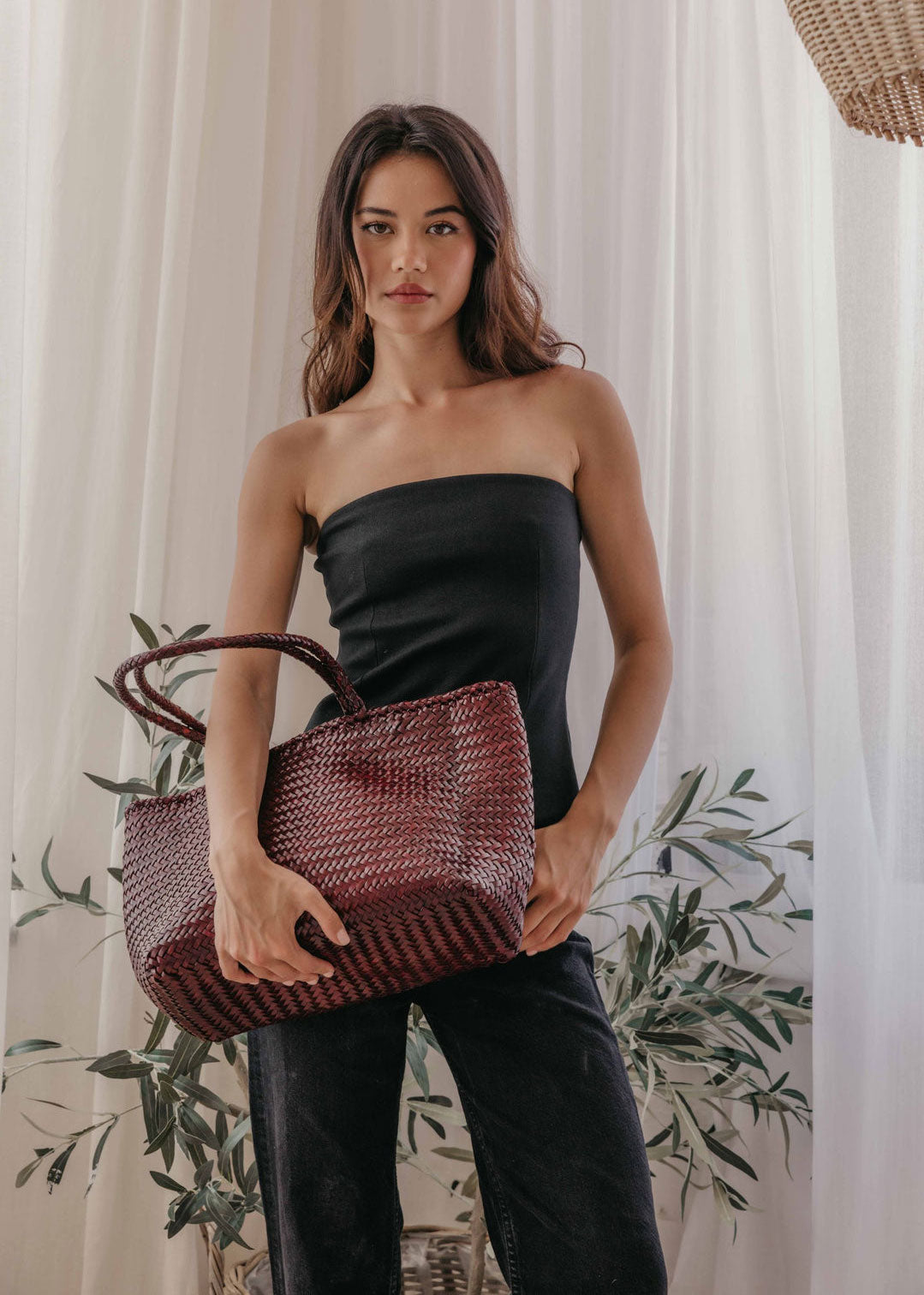 Ellyla Amora Shoulder Bag - Burgundy