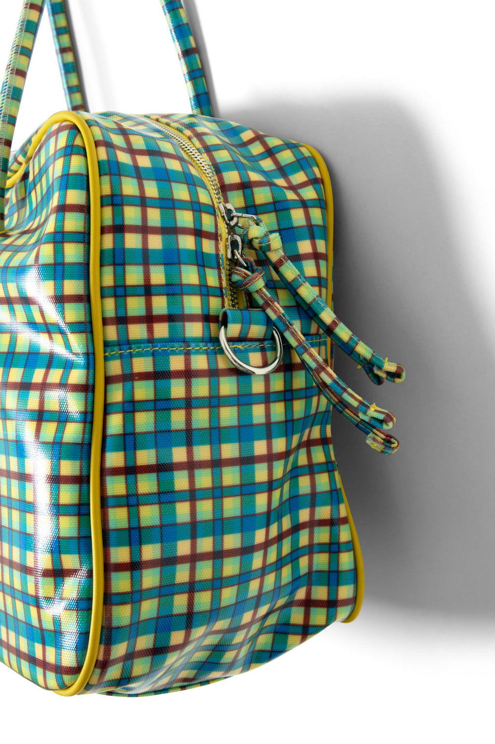 Damson Madder Truro Coated Holdall - Zesty Check