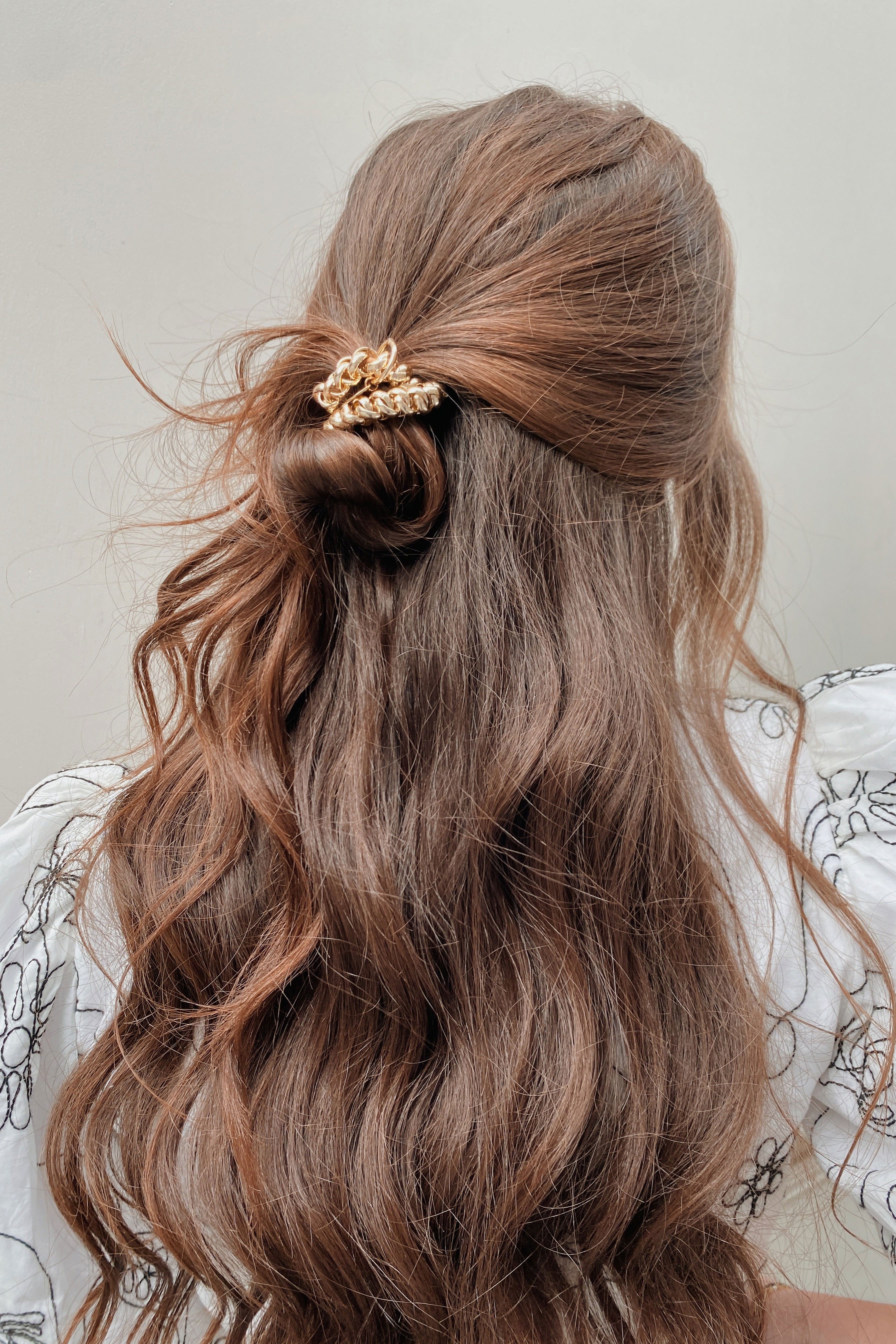 Scrunchie Is Back BICHOUS Chain Hair Tie Bracelet - Gold & Silver