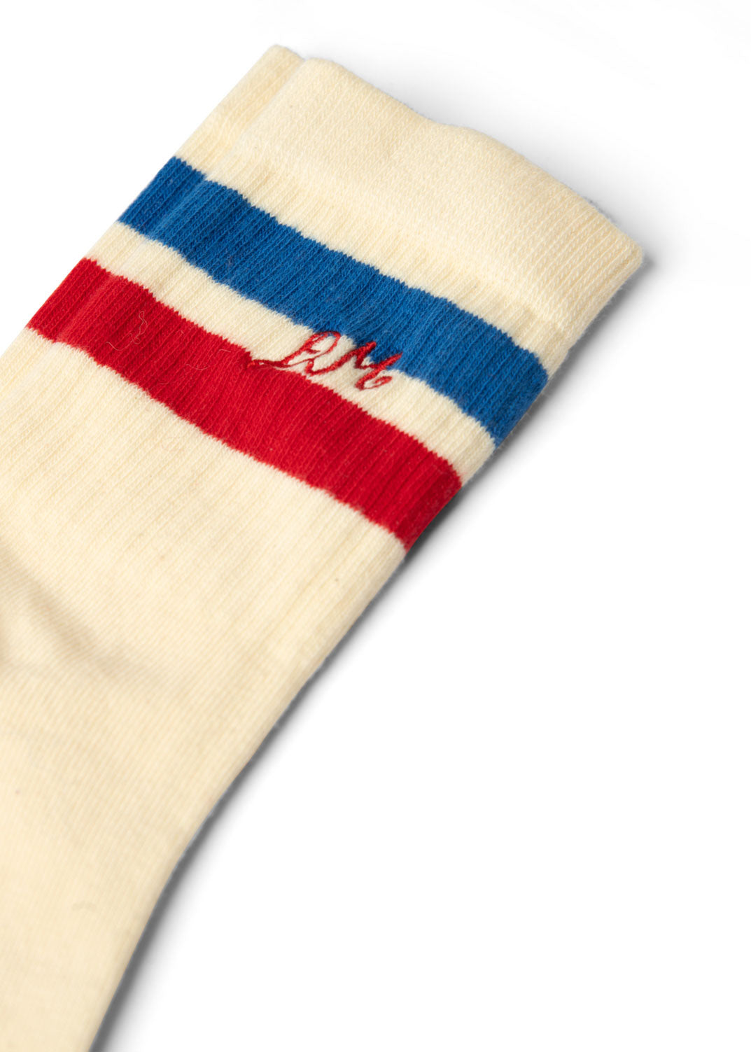 Damson Madder Sporty Socks - Cream