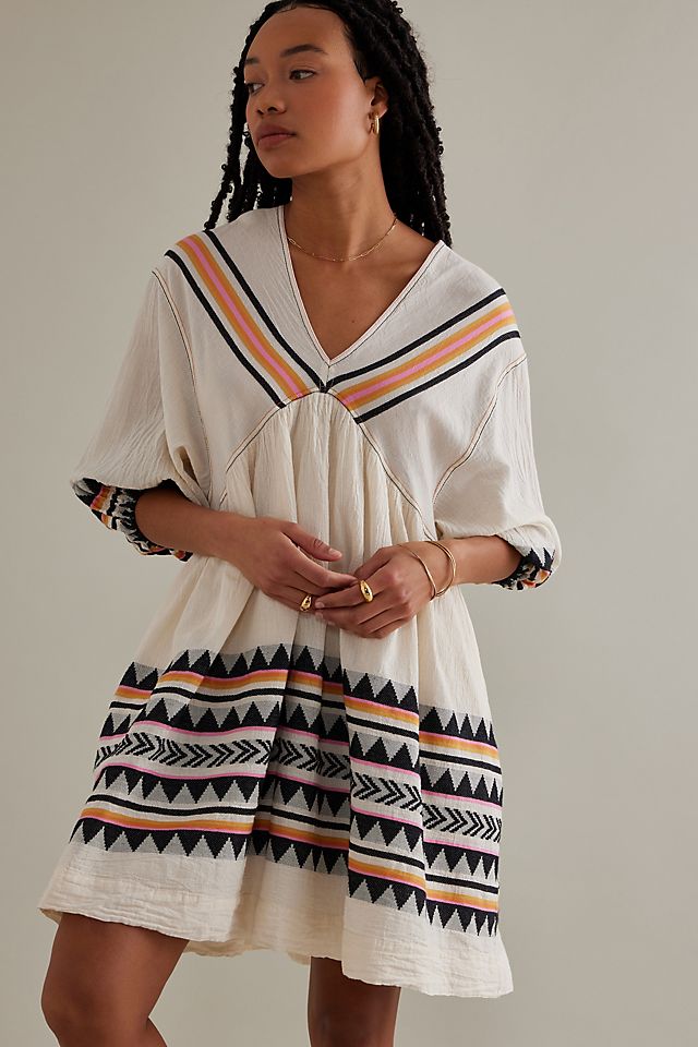 Devotion Twins - Lindos Dress - Black/Off White