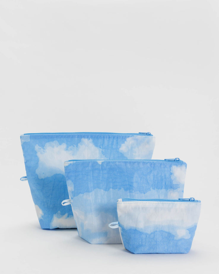 BAGGU - Go Pouch Set - Clouds