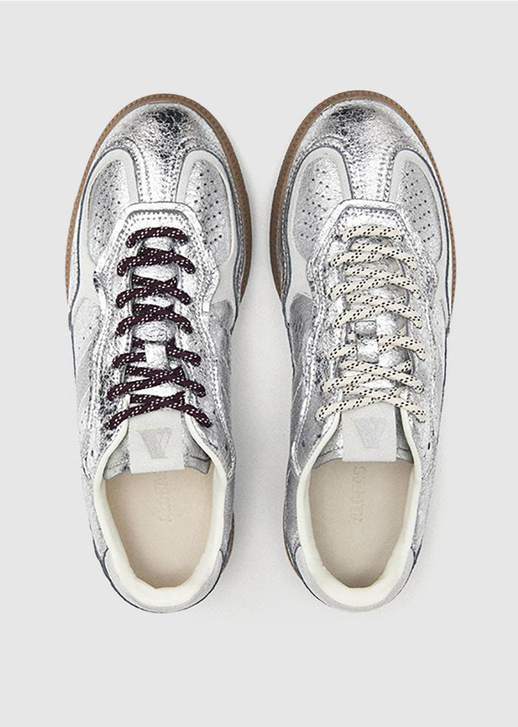 Alohas Tb.490 Shimmer Recycled Sneakers - Silver Cream