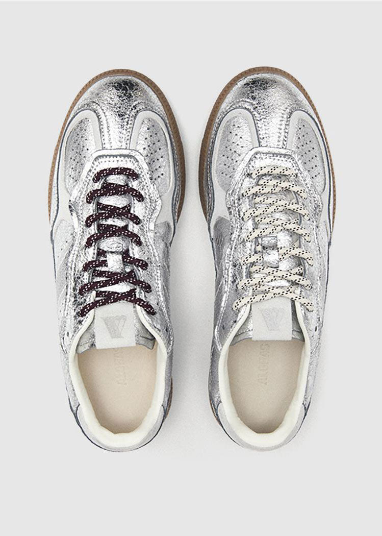Alohas Tb.490 Shimmer Recycled Sneakers - Silver Cream