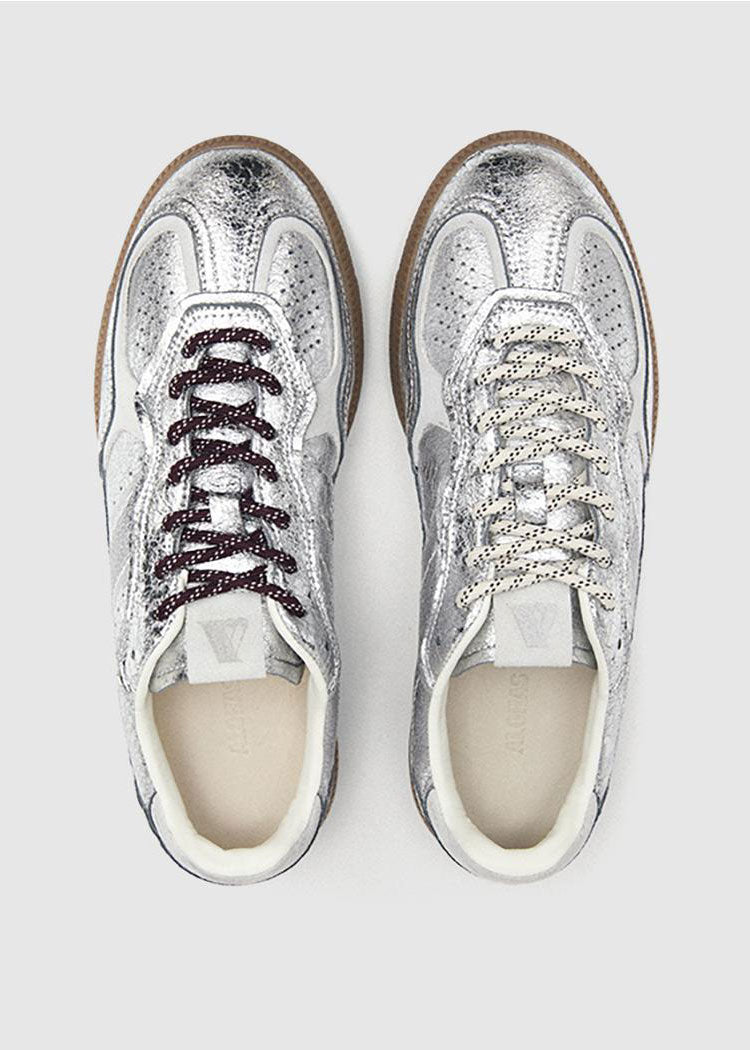 Alohas Tb.490 Shimmer Recycled Sneakers - Silver Cream