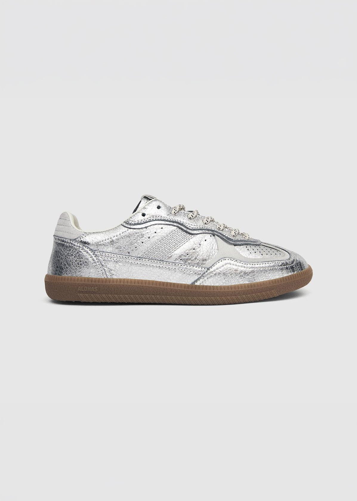 Alohas Tb.490 Shimmer Recycled Sneakers - Silver Cream