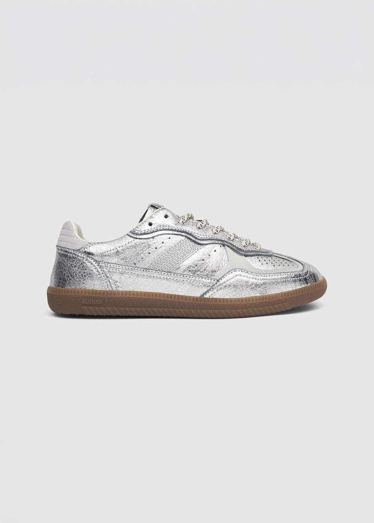 Alohas Tb.490 Shimmer Recycled Sneakers - Silver Cream