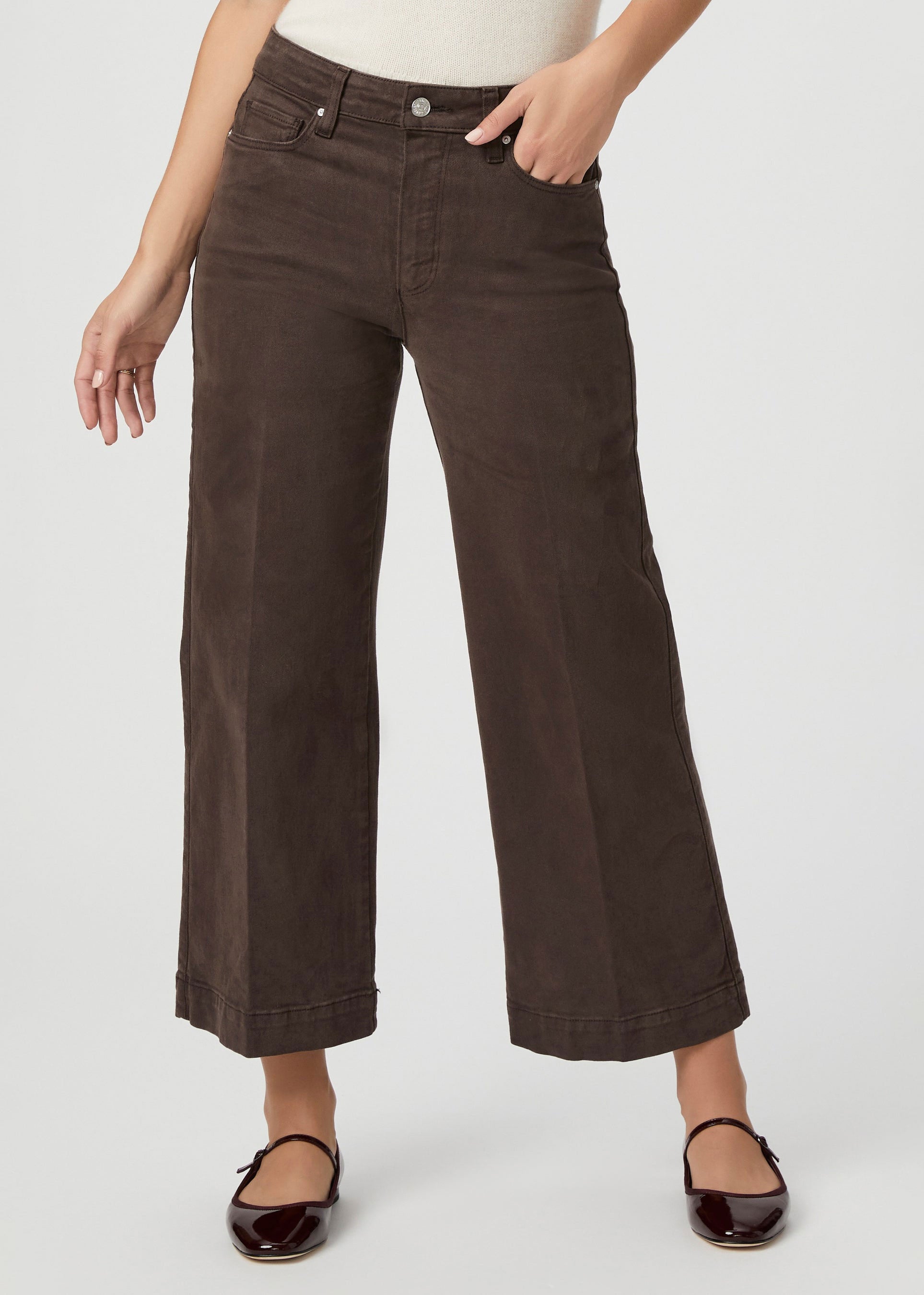 Paige Anessa Jeans - Rich Chocolate