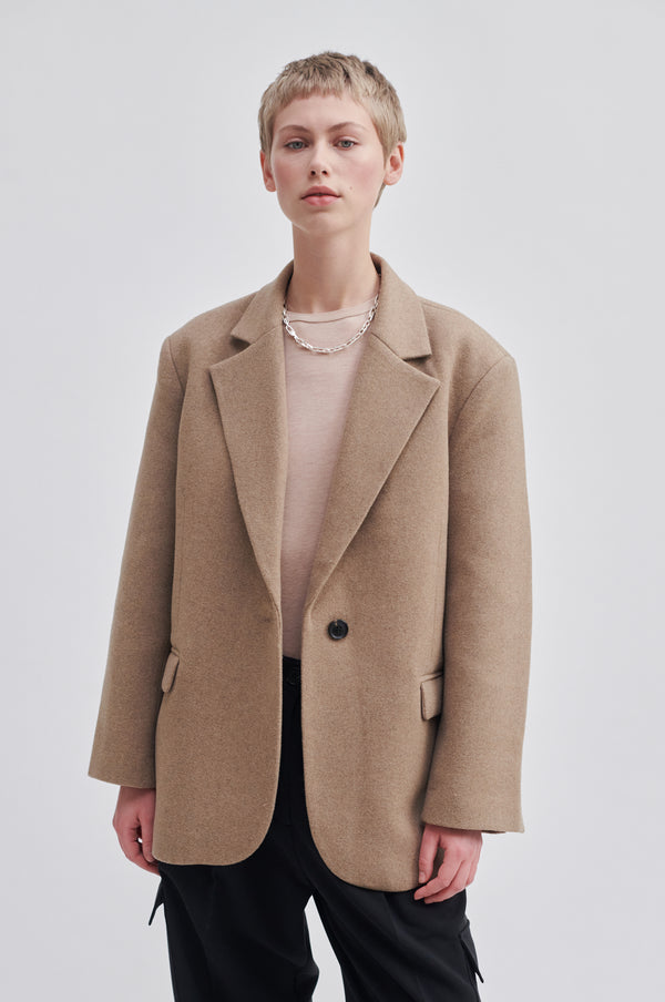 Second Female - Esla Blazer - Silver Mink