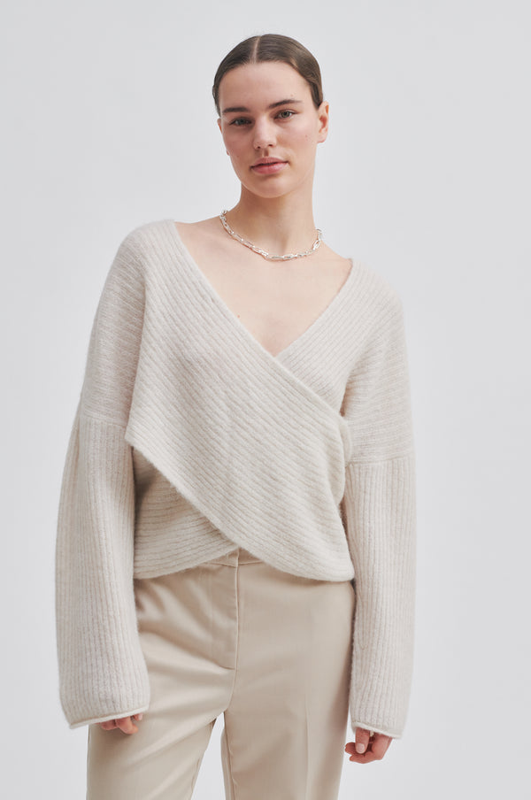 Second Female - Ymma Knit Open Back - Summer Sand