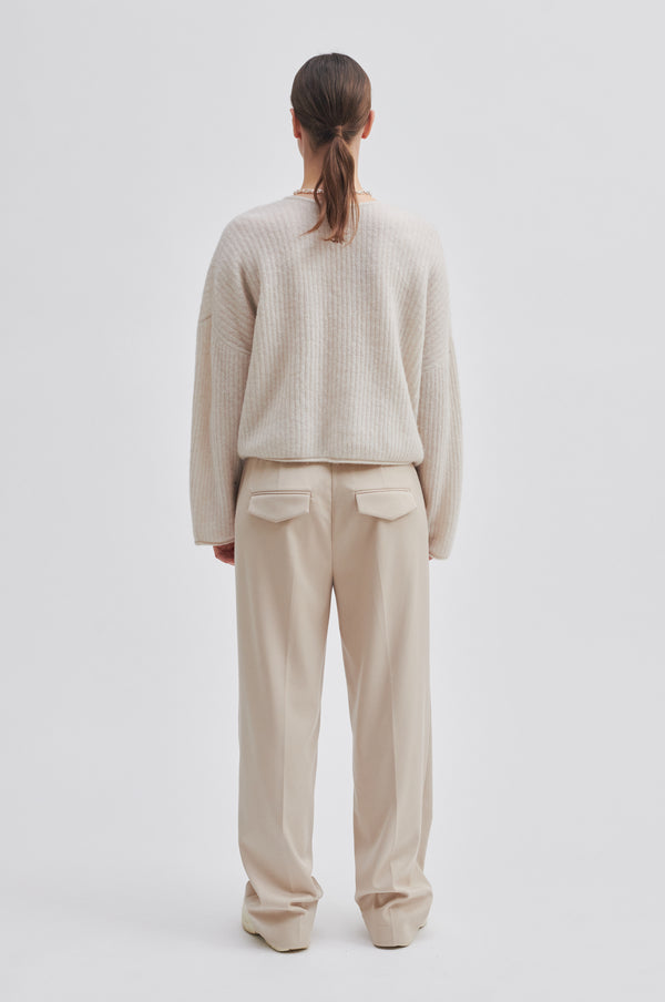 Second Female - Ymma Knit Open Back - Summer Sand