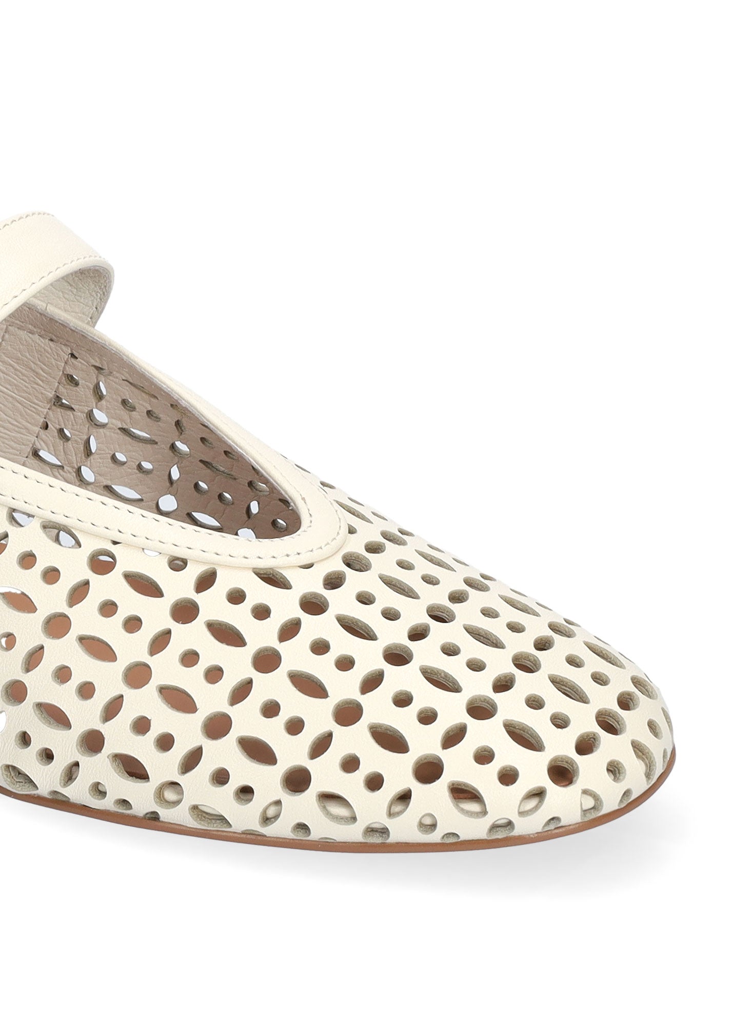 Bibi Lou Maia Ballerina - Off White