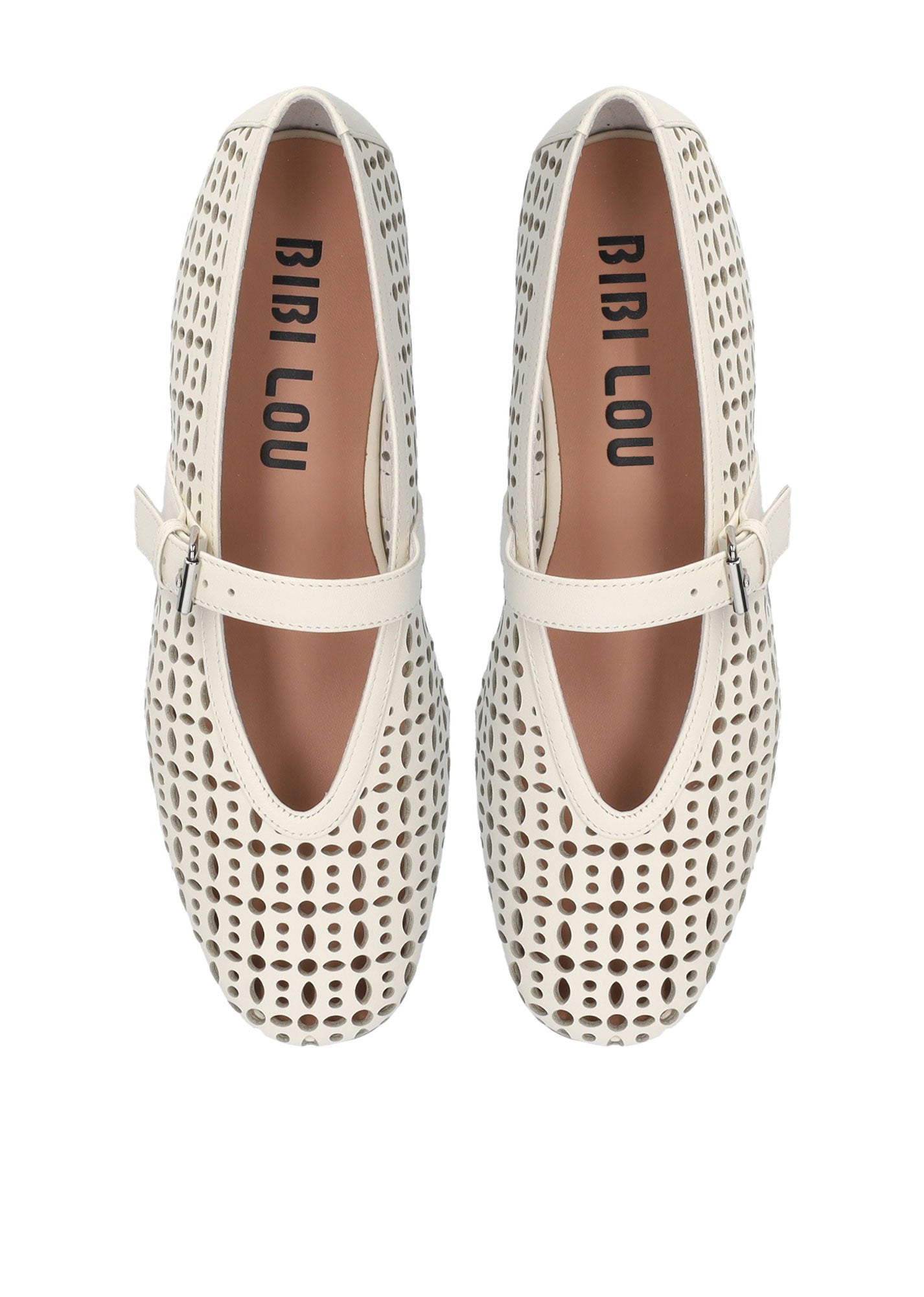 Bibi Lou Maia Ballerina - Off White