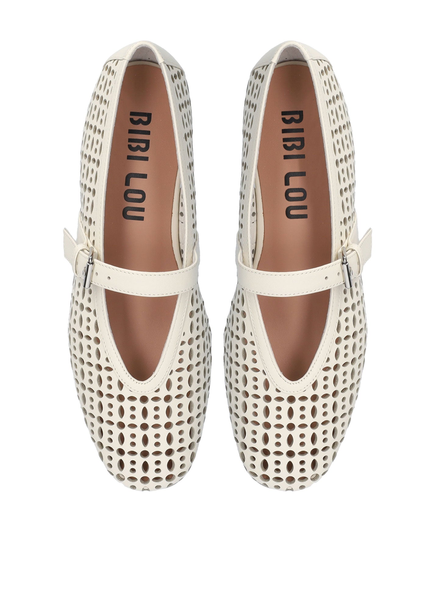 Bibi Lou Maia Ballerina - Off White