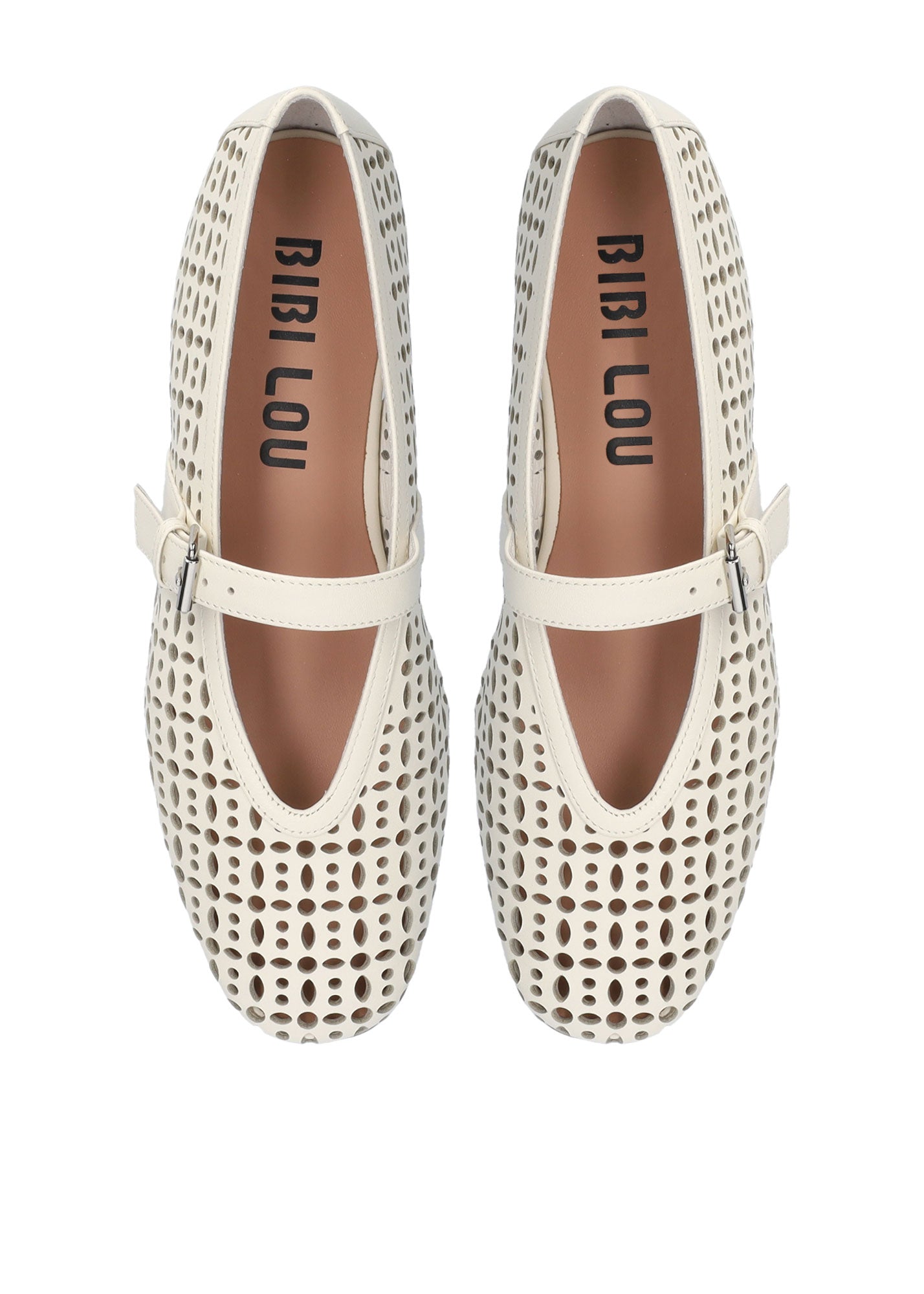 Bibi Lou Maia Ballerina - Off White