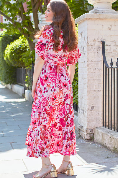 ONJENU - Tilly Maxi in Coral Crush