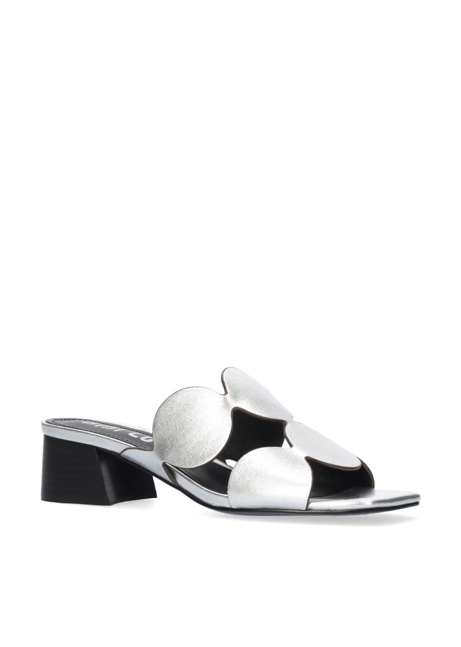 Bibi Lou Onami Heeled Sandals - Silver