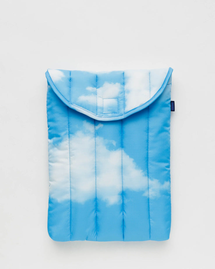 BAGGU - Puffy Laptop Sleeve 13" - Clouds