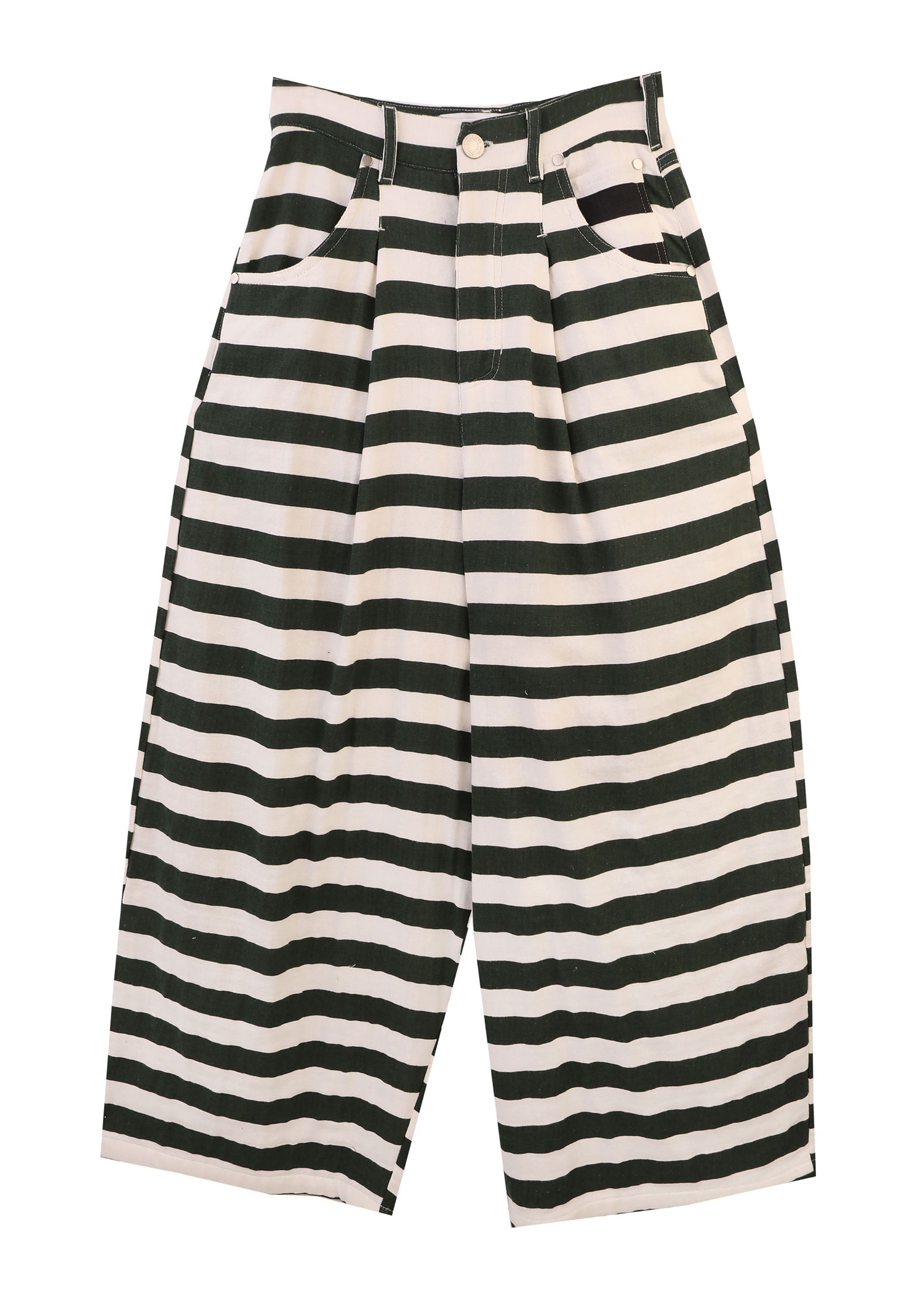 L.F.Markey Mason Trousers - Patchwork Stripe