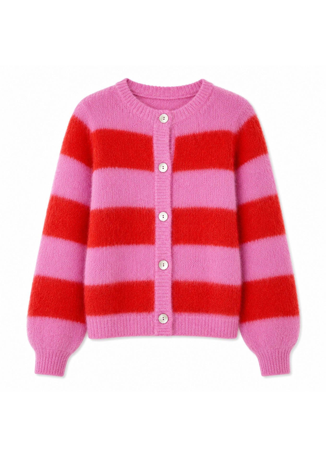 TWNS Timea Cardigan - Bubblegum Fire