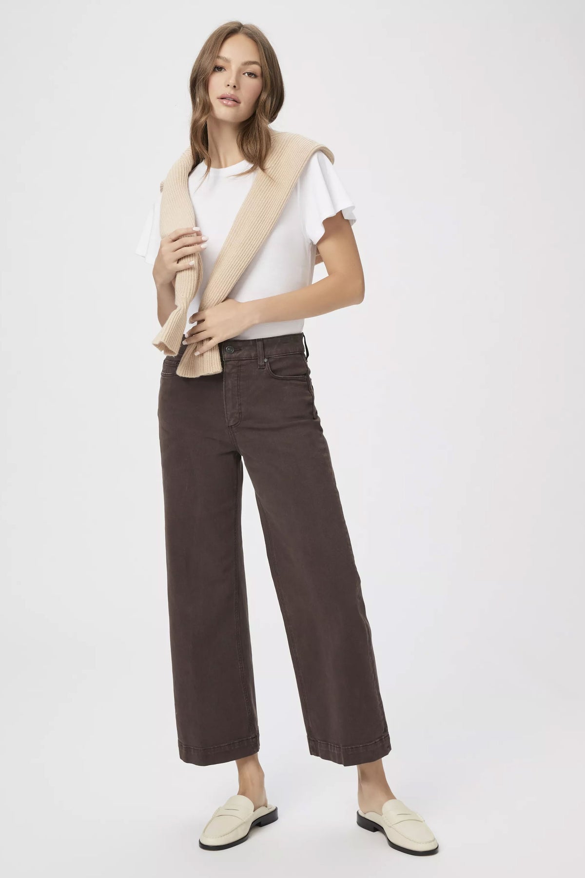 Paige Anessa Jeans - Rich Chocolate