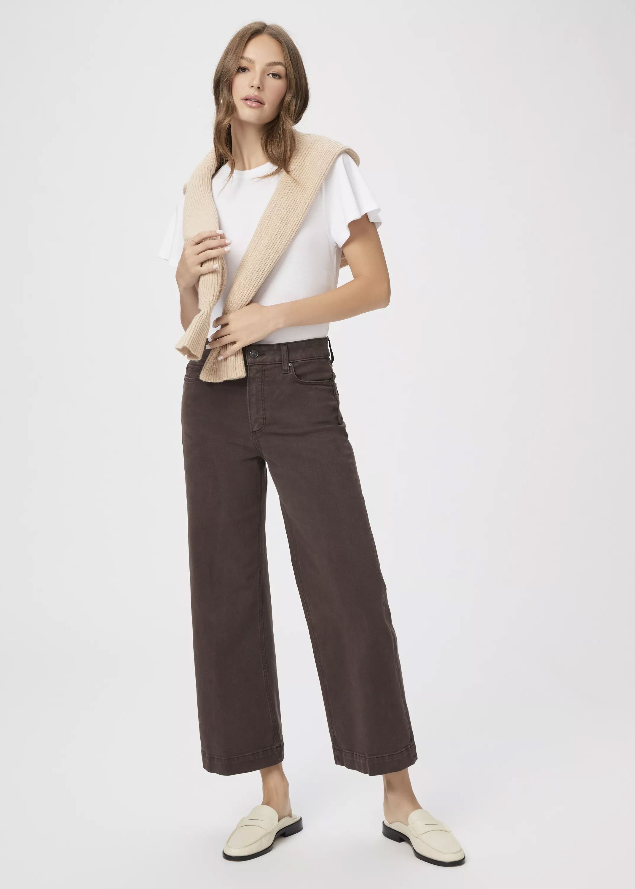 Paige Anessa Jeans - Rich Chocolate