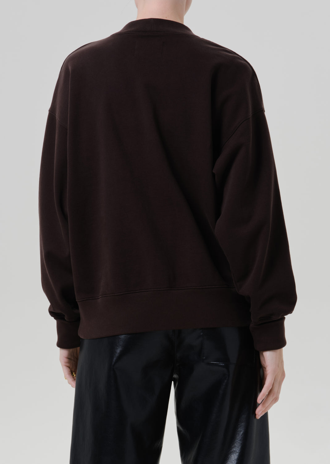 Citizens of Humanity Fleece Cardigan - Chocolate