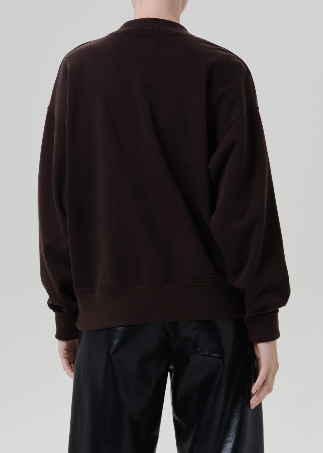 Citizens of Humanity Fleece Cardigan - Chocolate