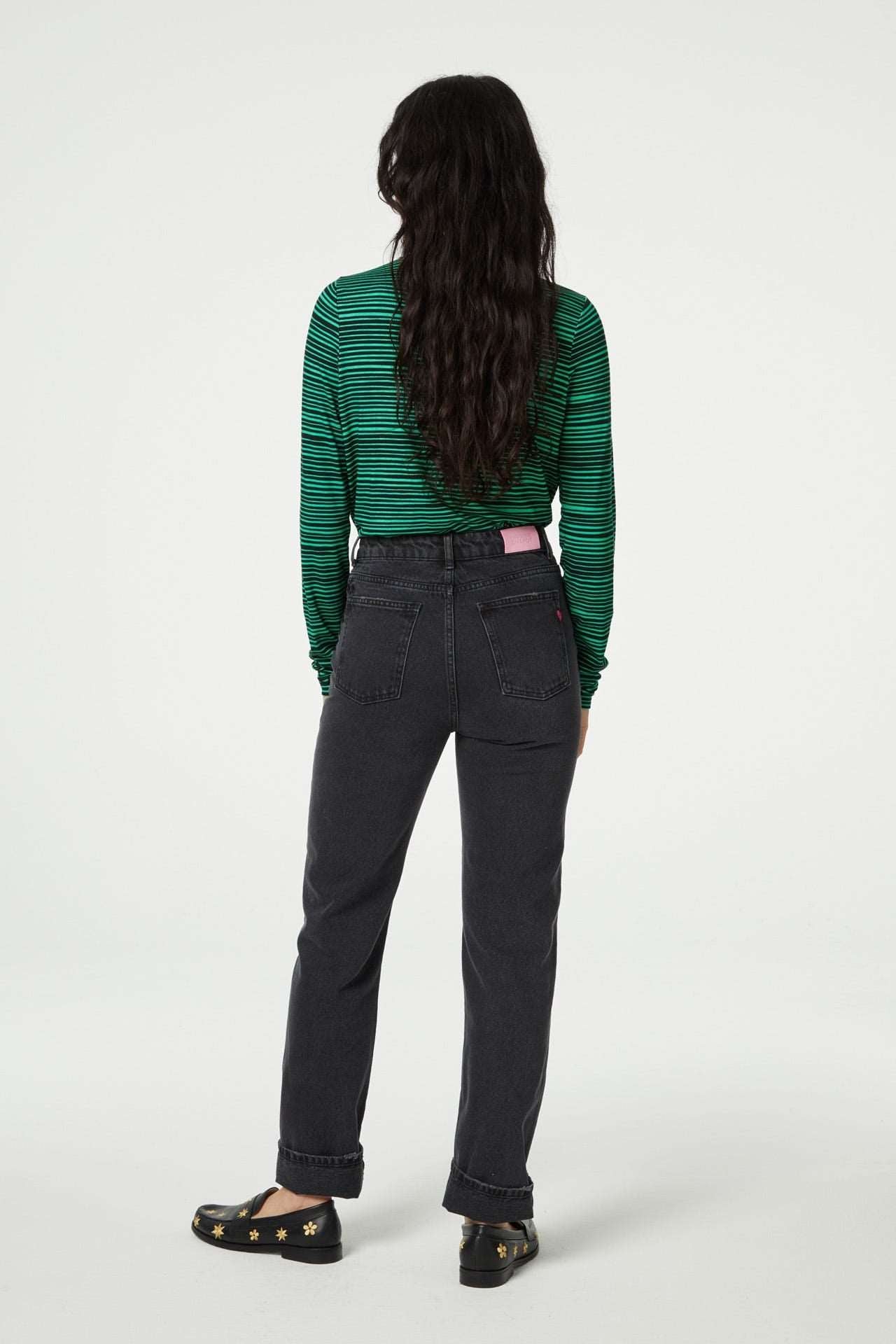 Fabienne Chapot - Jade Top - Painted Stripe Green
