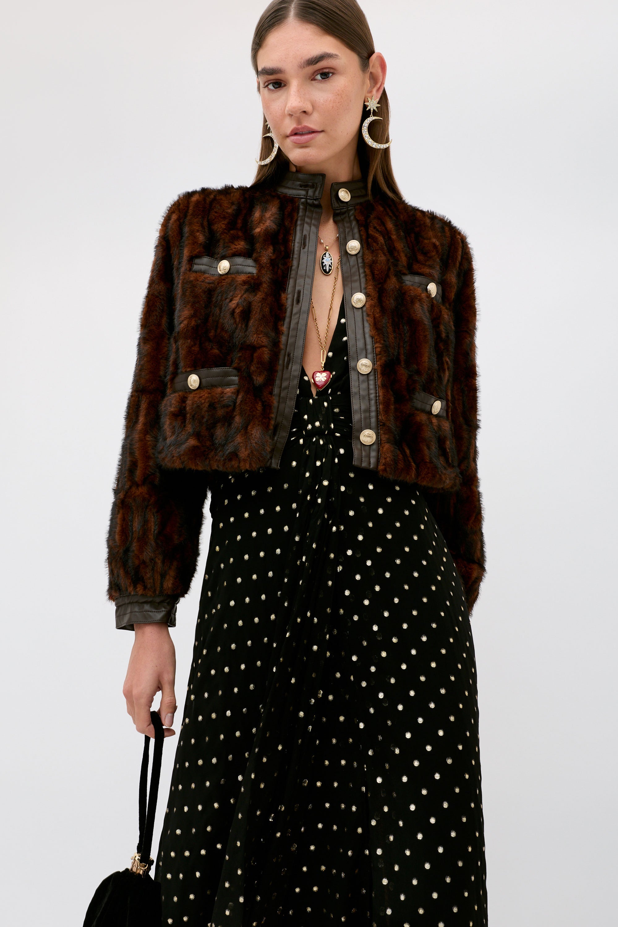 Rixo Jina Jacket - Brown