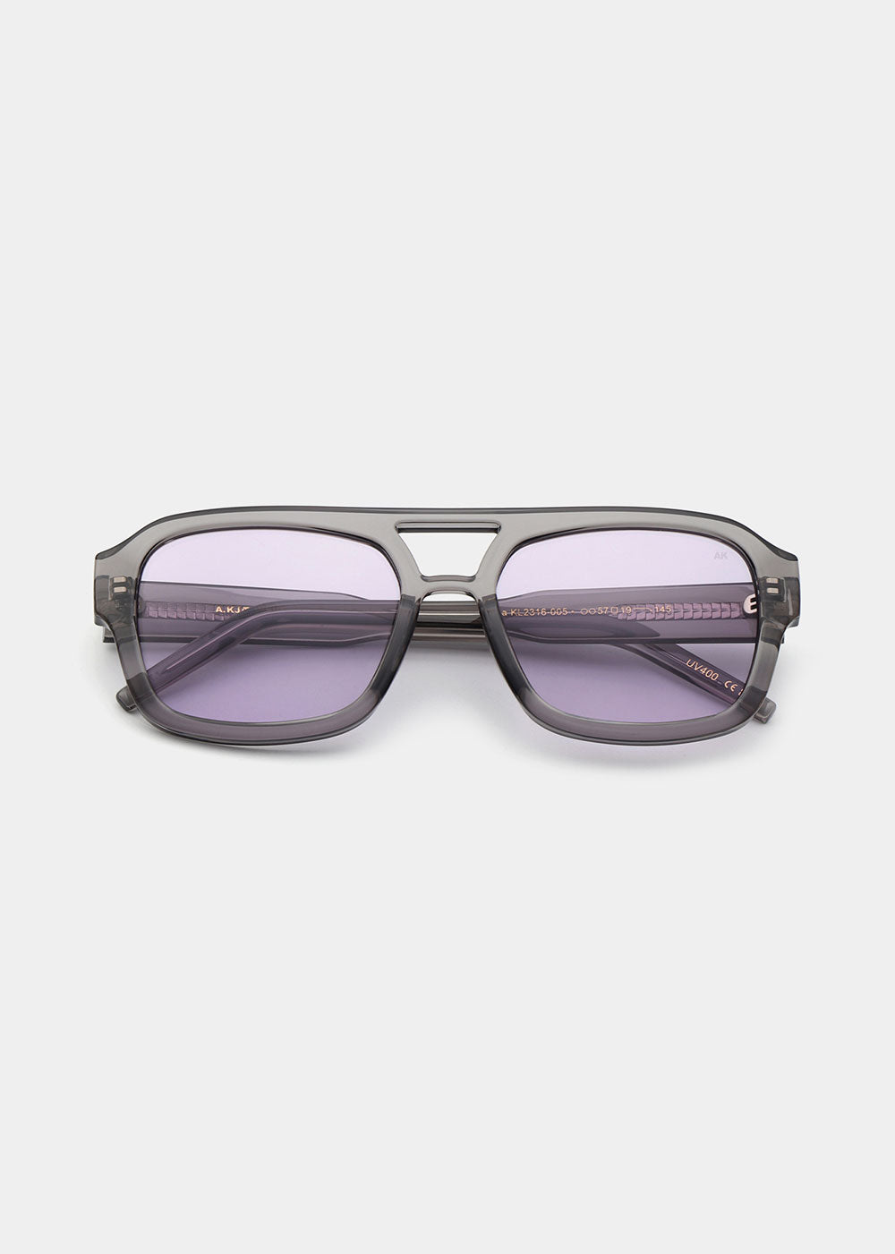 A. Kjaerbede Kaya Sunglasses - Grey Transparent